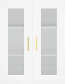 vidaXL Ντουλάπι Τοίχου Λευκό 69,5 x 34 x 90 εκ.