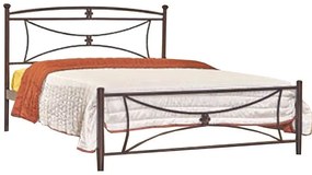 Νο11  Διπλό Μεταλλικό Κρεβάτι 140x200 K11-11-13
