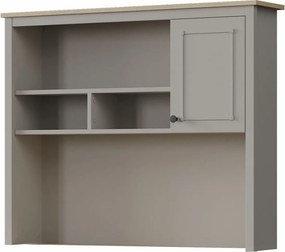 Σύνθεση Γραφείου Γκρι / Δρυς PEDEA 120x26.1x102.2