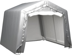 vidaXL Τέντα Αποθήκευσης Γκρι 300 x 300 εκ. Ατσάλινη