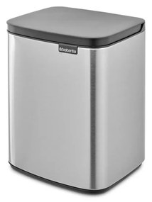 Brabantia 1006632 Κάδος Απορριμμάτων Bo Small 7L, Matt Steel Fingerprint Proof