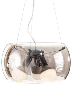 Φωτιστικό Οροφής Style CX1009P40FM Grey Glass