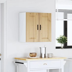ντουλάπι τοίχου κουζίνας "Porto" Artisan Oak Engineered Wood - Καφέ