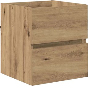 vidaXL Ντουλάπι Μπάνιου με συρτάρι Artisan Oak 41 x 38,5 x 45 cm