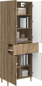 vidaXL Σέτ Ντουλαπιών 2 τμχ. Artisan Δρυς Επεξεργασμένο Ξύλο