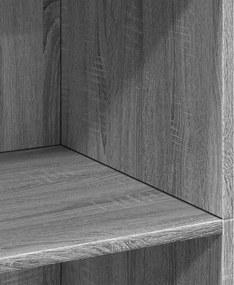 vidaXL Ντουλάπι Γκρι Sonoma 70x41x124 εκ. από Επεξεργασμένο Ξύλο
