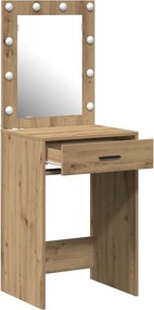 vidaXL Τραπέζι περιποίησης Artisan Oak 50 x 41 x 135 εκ