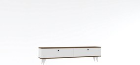 TV Stand Paris - White, Walnut White
walnut