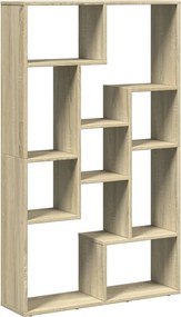 vidaXL Βιβλιοθήκη Sonoma Δρυς 72x20x120,5 εκ. από Επεξεργασμένο Ξύλο