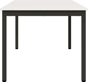 vidaXL Τραπεζαρία Λευκό 180 x 90 x 75 cm Στερεά ξυλεία πεύκου