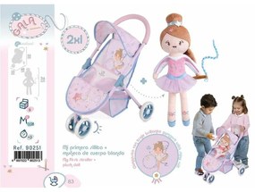 Καλάθι για Κούκλες Decuevas Gala 33 x 48 x 55 cm Λιλά 50 cm