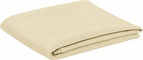 vidaXL Ύφασμα Τραπέζης 5 τμχ. Λευκό κρεμ 110 x 110 cm τετράγωνο