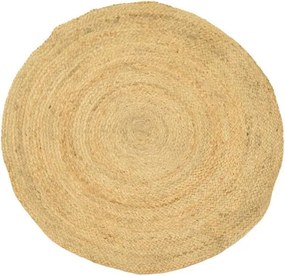 Χαλί Solon Inart φυσικό γιούτα 100x100x1εκ 100x1x100 εκ.