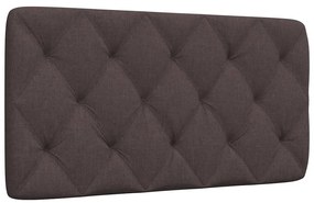 vidaXL Μαξιλάρι για Κεφαλάρι Σκούρο Καφέ 100 εκ. Υφασμάτινο