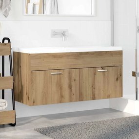 vidaXL Ντουλάπι νιπτήρα Artisan Oak Επεξεργασμένο ξύλο