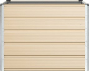 vidaXL Γλάστρα Ελεφαντόδοντο 100 x 100 x 75 εκ Ατσάλι