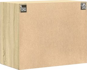 vidaXL Ντουλάπι Τοίχου Sonoma Δρυς 80x42,5x64 εκ. Επεξεργασμένο Ξύλο