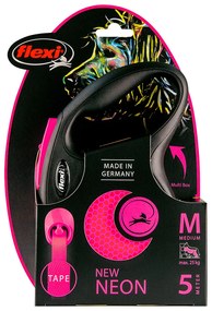 Λουρί Σκύλου Flexi Flexi 5 m Ροζ M