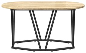 vidaXL Τραπέζι του καφέ Sonoma Δρυς 80 x 40 x 40.5 εκ