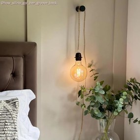 LED Λαμπτήρας C56 Γλόμπος G125 Μελί Νήμα Cage 7W E27 Dimmable 2700K