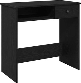 vidaXL Γραφείο Μαύρο 80 x 40 x 75 εκ. από Μοριοσανίδα