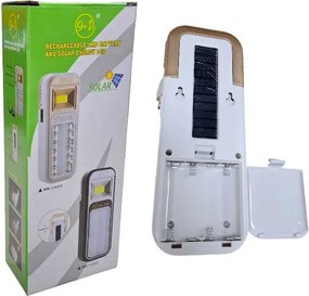 Επαναφορτιζόμενος φακός LED έκτακτης ανάγκης με ηλιακό πάνελ - FA-1939T-2 - 200545