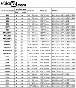 vidaXL Στόρι Ρόλερ Συσκότισης (Blackout) Λευκό 104 GGL και GGU
