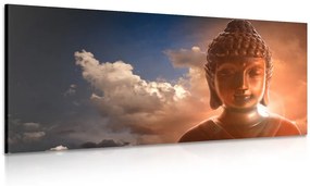 Φανταστείτε τον Βούδα ανάμεσα στα σύννεφα - 120x60