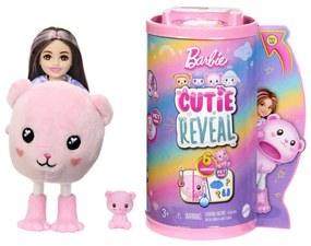 Κούκλα Barbie Chelsea Χαριτωμένο Αρκουδάκι HKR19 Reveal Pink Mattel
