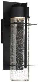 Απλίκα Φωτιστικό Τοίχου LED 10W Μαύρο IP44 36cm Eames QN-EAMES-LED-M-EK Quintiesse Elstead Lighting QN-EAMES-LED-M-EK Μαύρο