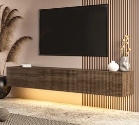 Έπιπλο Τηλεόρασης Καρυδί AECRO 180x31.4x28.6