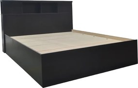 Κρεβάτι OLYMPUS pakoworld σε χρώμα wenge 140x200εκ