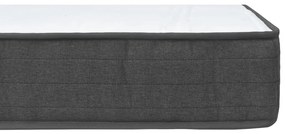 ΚΡΕΒΑΤΙ BOXSPRING ΣΚΟΥΡΟ ΓΚΡΙ 200 X 200 ΕΚ. ΥΦΑΣΜΑΤΙΝΟ 3054719