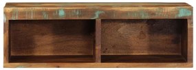 vidaXL Επίτοιχο ντουλάπι τηλεόρασης 60x30x19cm Ξύλο μασίφ αναγεννημένο