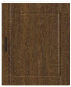 vidaXL ντουλάπι τοίχου κουζίνας "Porto" Καφέ δρυς καπλαμά Ξύλο