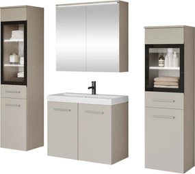 Σετ μπάνιου Madrit II-Γκρι Ματ