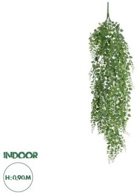 Artificial Garden HANGING ADIANTUM 20837 Τεχνητό Διακοσμητικό Κρεμαστό Κλαδί Αδίαντο Μ20 x Π6 x Υ90cm Globostar 20837