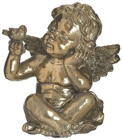 Διακοσμητικός Άγγελος 2-70-507-0005 23x18x28cm Gold Inart