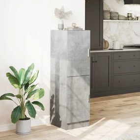 Ντουλάπι κουζίνας Σκυρόδεμα Γκρι 38x41,5x131,5 cm - Γκρι