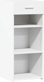 vidaXL Συρταριέρα Λευκή 40x42,5x93 εκ. από Επεξεργασμένο Ξύλο