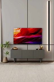 Έπιπλο Τηλεόρασης Γκρι CLOPRA 120x29x20