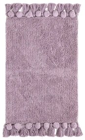 Πατάκι Μπάνιου Fresh Luxury Pale Mauve Nima 50X80cm 100% Βαμβάκι