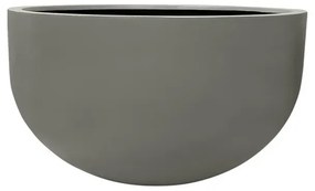 MarHome ΚΑΣΠΩ FIBERGLASS ΣΤΡΟΓΓΥΛΟ ΠΡΑΣΙΝΟ/ΓΚΡΙ ΜΑΤ - Φ80x47cm  50-4-8047-7009