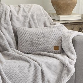 Διακοσμητικό Μαξιλάρι Fleece (30x50) Nima Snuggle Light Grey