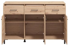 Κομότα - Μπουφές Vienne 3K3F Artisan  138x40x90 εκ. 138x40x90 εκ.