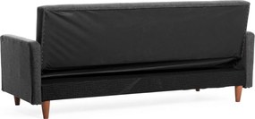 3-Seat Sofa-Bed Hiko - Dark Grey Dark Grey