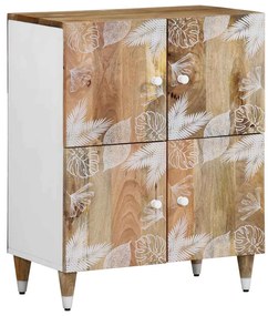 vidaXL Sideboard 60x33,5x75 cm μασίφ ξύλο Mango