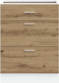 vidaXL ντουλάπι βάσης κουζίνας Lyon Δρυς τεχνίτης κατασκευασμένο ξύλο