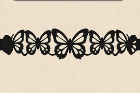 Σετ των 3 Intra απο ξύλο plywood 3mm-4mm πάχος Βραχιόλι πεταλούδας με Cut Fil Δίασταση 5x5 cm INTRAFABR-120566958