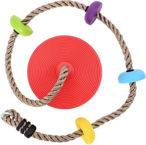 vidaXL Σκοινί Αναρρίχησης Πολύχρωμο 30 x 30 x 200 εκ Πλαστικό